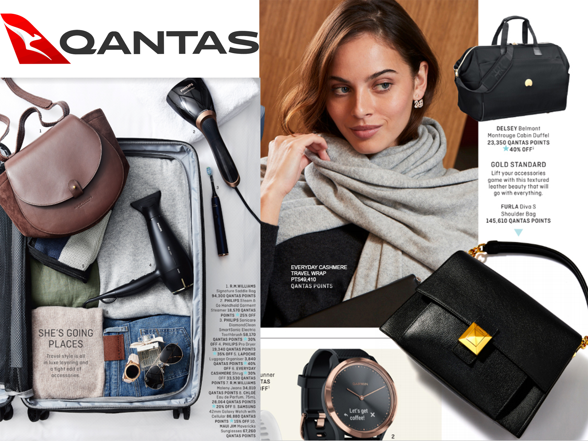 SHE'S GOING PLACES - QANTAS REWARDS