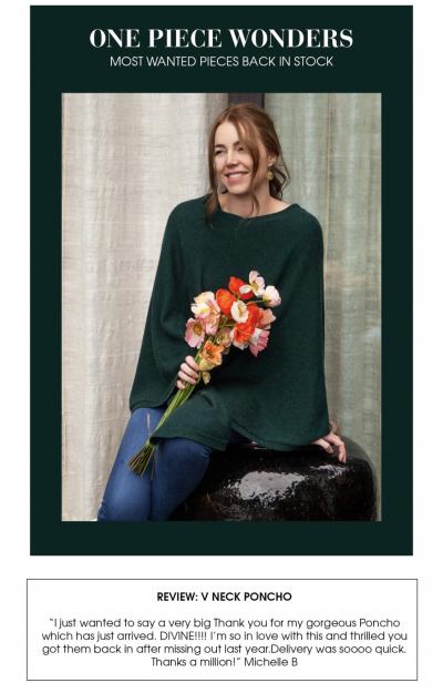 Most wanted pieces back in stock - Cover yourself in Cashmere
