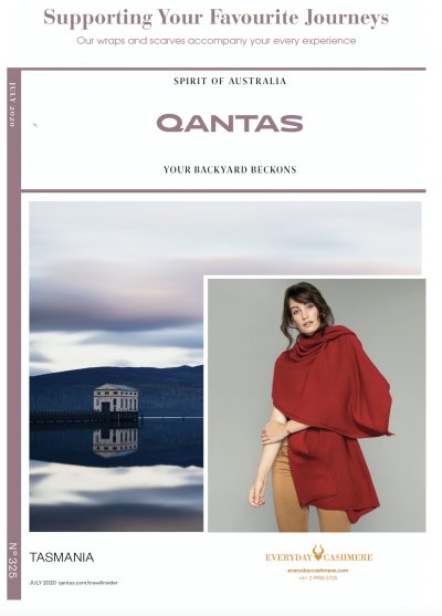 Precious partnerships for our cashmere wraps & scarves 